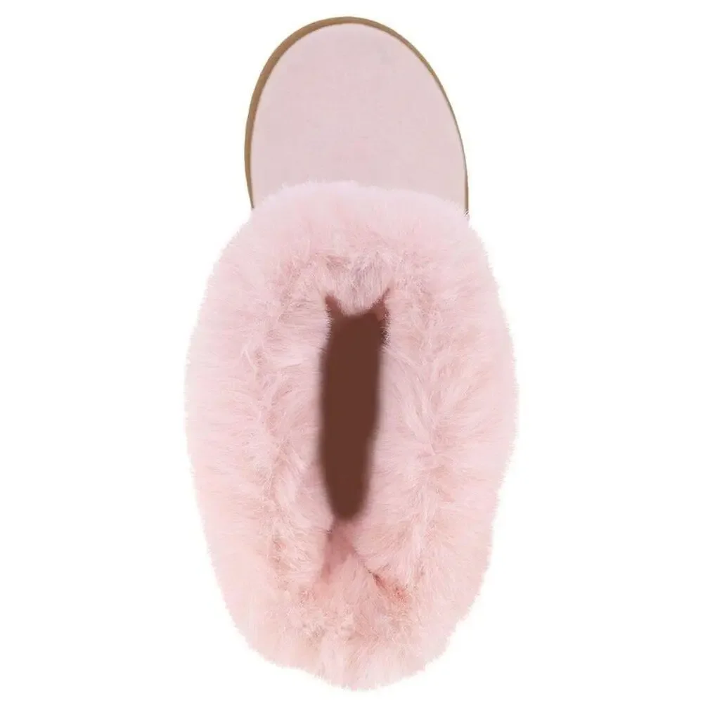 NAUTICA Girls Warm Boots Fashion  With Sherpa Fur Size 6 NEW # Box 635